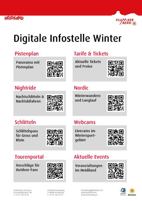 Digitale Infostelle Winter_Flumserberg