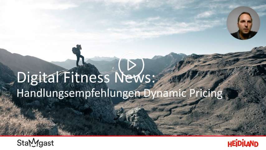 Video-Blog zu Dynamic Pricing im Tourismus