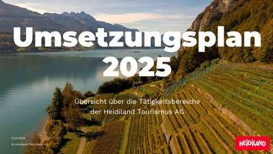 Umsetzungsplan 2025 ist online