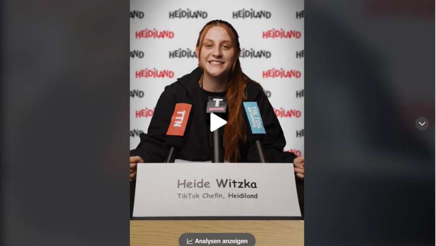 Heidiland Tourismus sucht Content Creator für Tiktok
