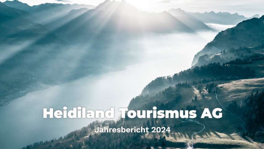Digitaler Jahresbericht 2024 von Heidiland Tourismus